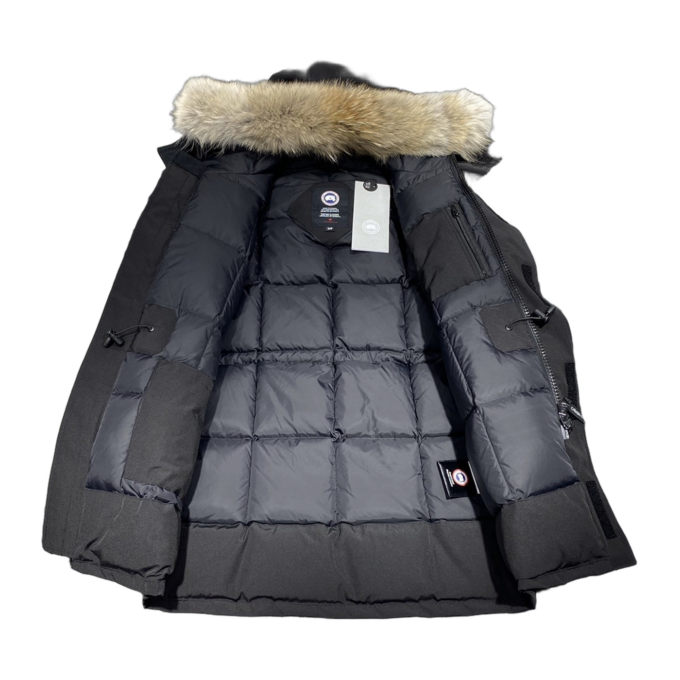 Canada Goose Men's Fur-Trim Parka Style 13 — Black — #046