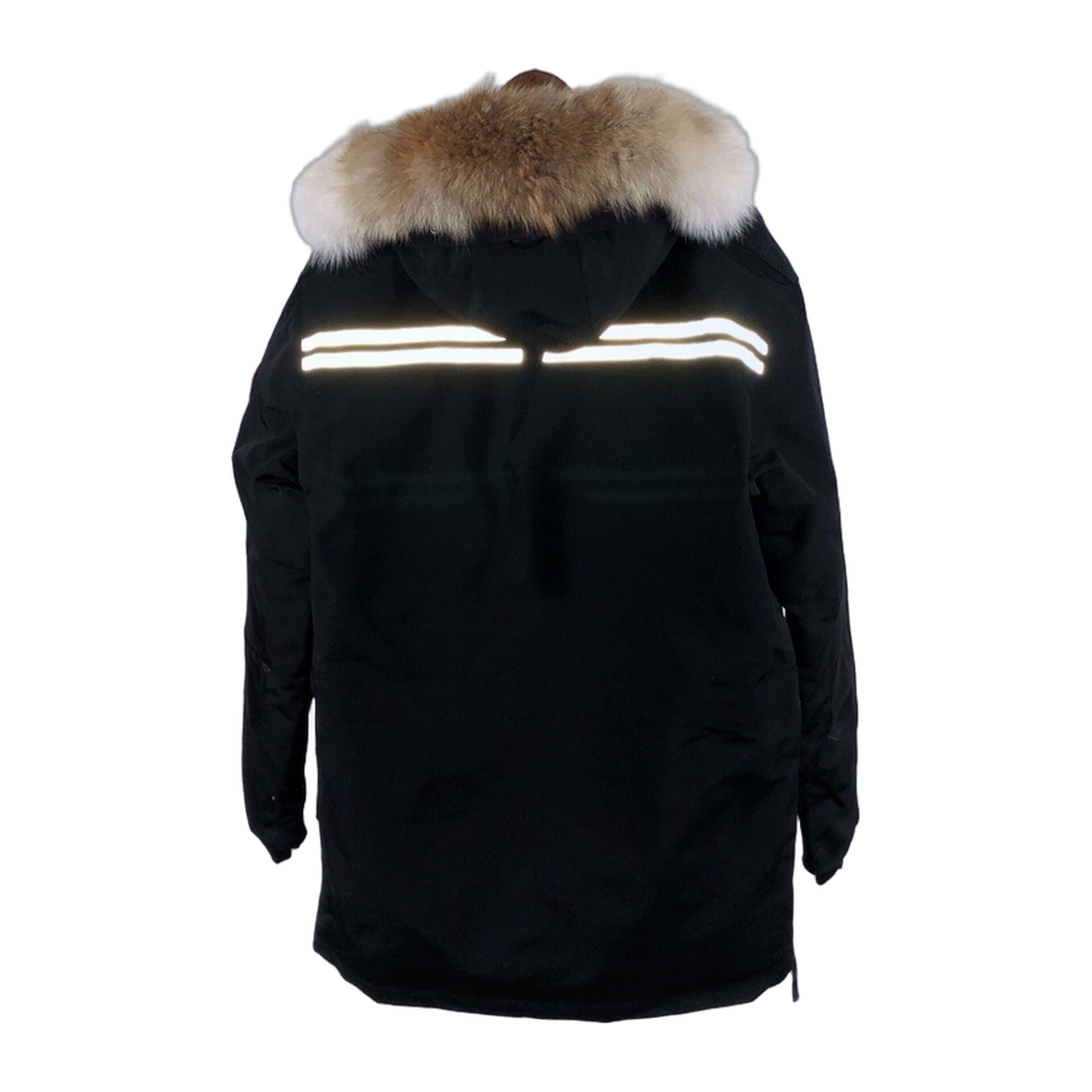 Canada Goose Hooded Puffer Jacket Style 10 — Black — #093