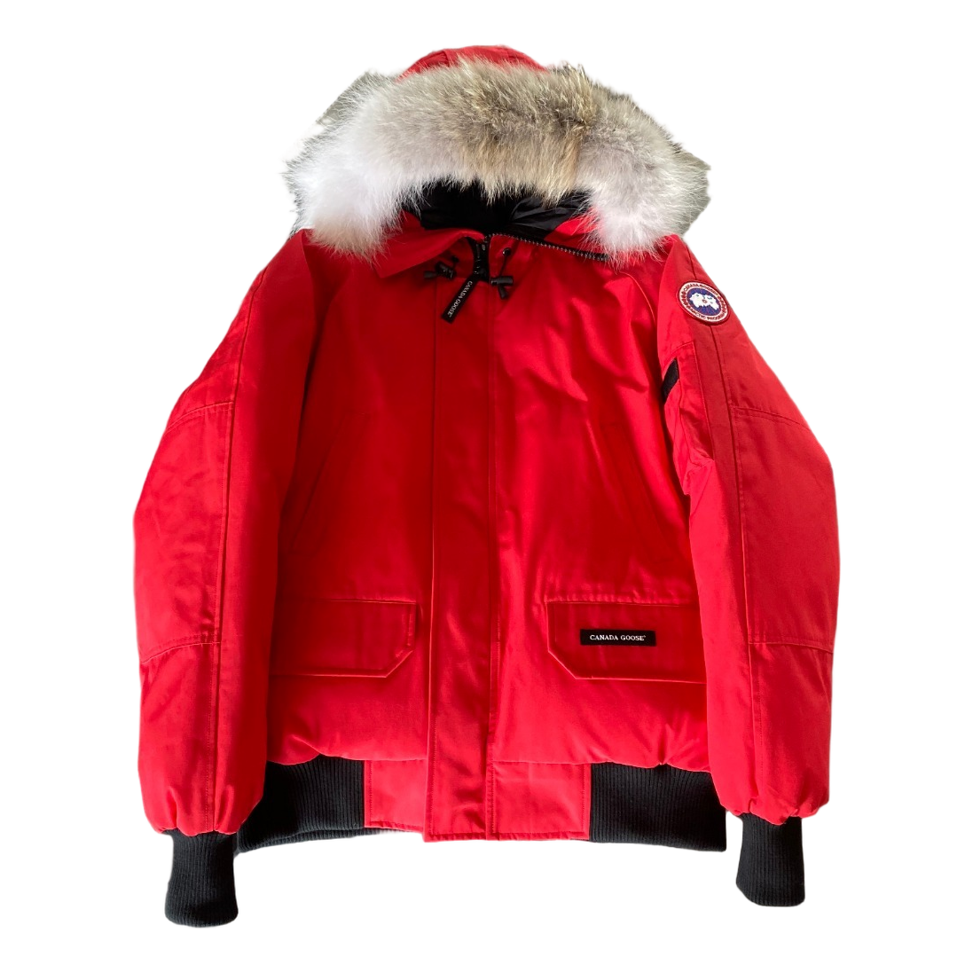 Canada Goose Chilliwack Fur-Trim Bomber Jacket — #111