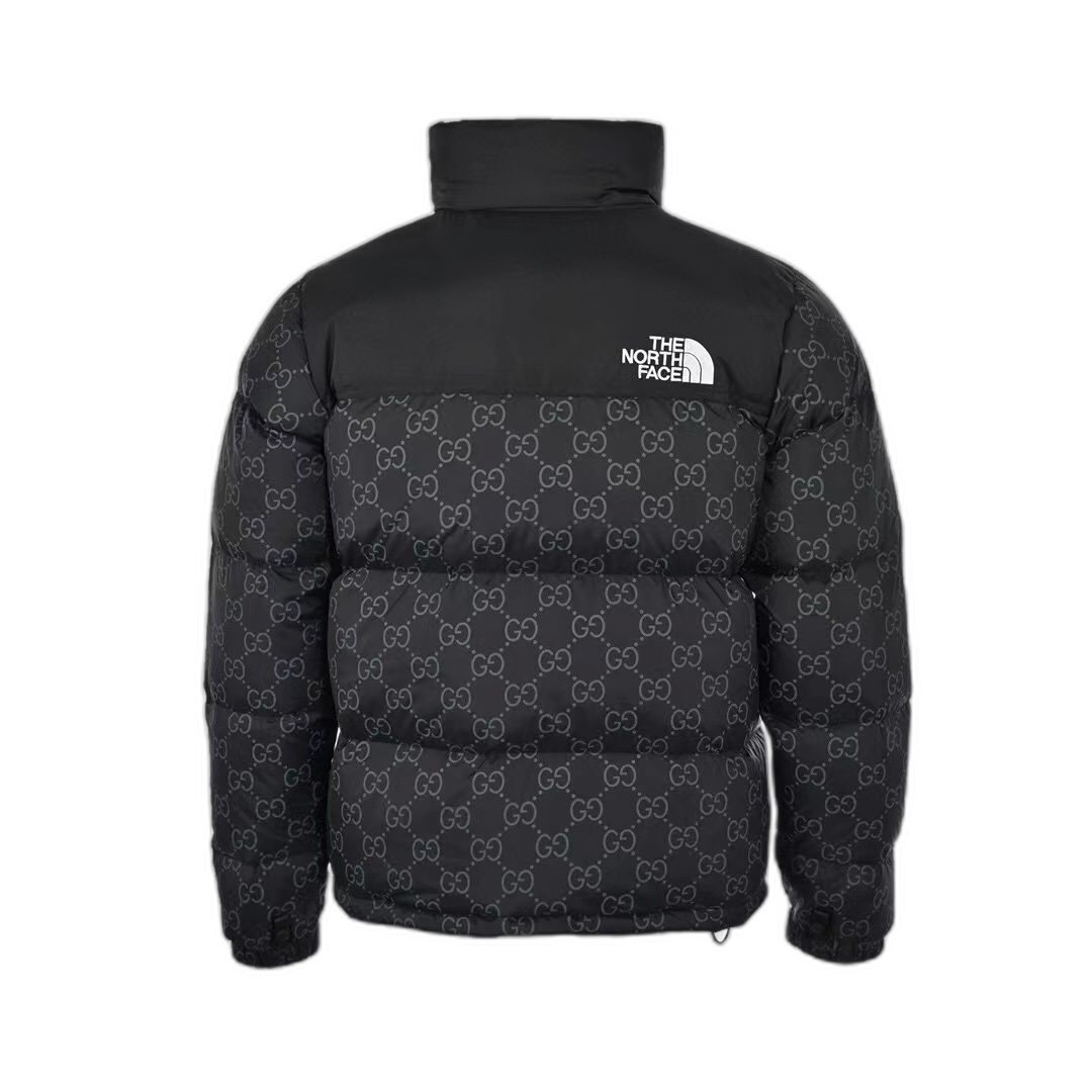 Gucci × The North Face GG-Pattern Puffer Jacket — #440