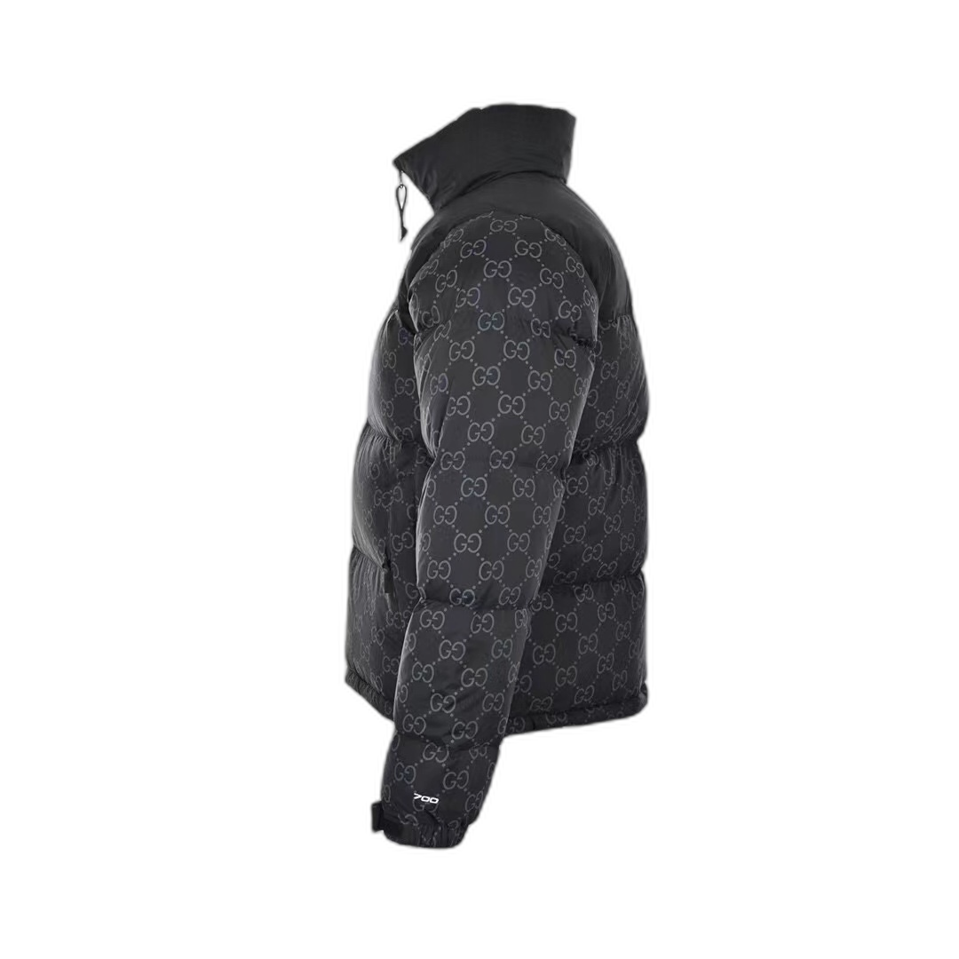 Gucci × The North Face GG-Pattern Puffer Jacket — #440