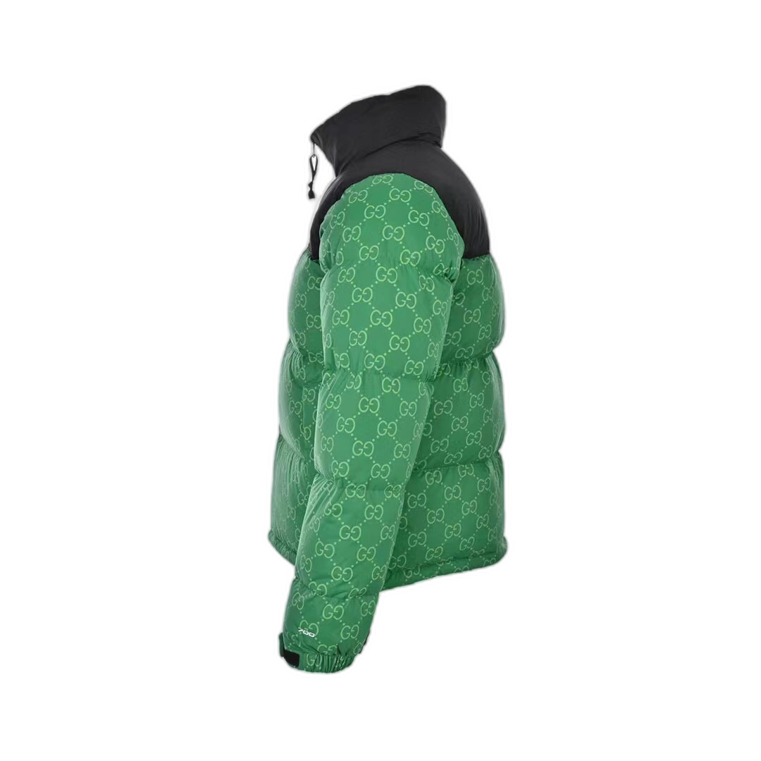 Gucci × The North Face GG-Pattern Puffer Jacket — #440