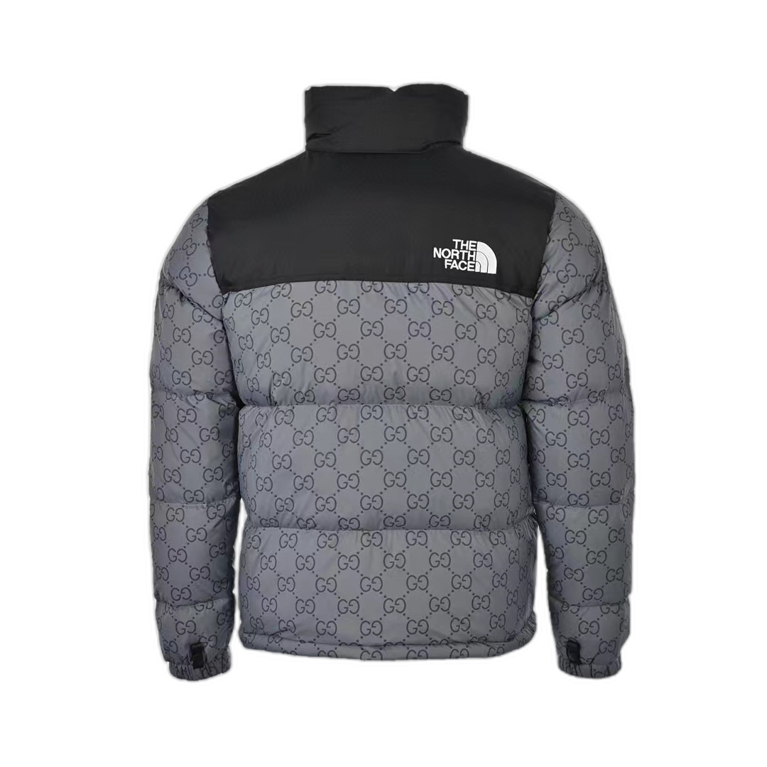 Gucci × The North Face GG-Pattern Puffer Jacket — #440