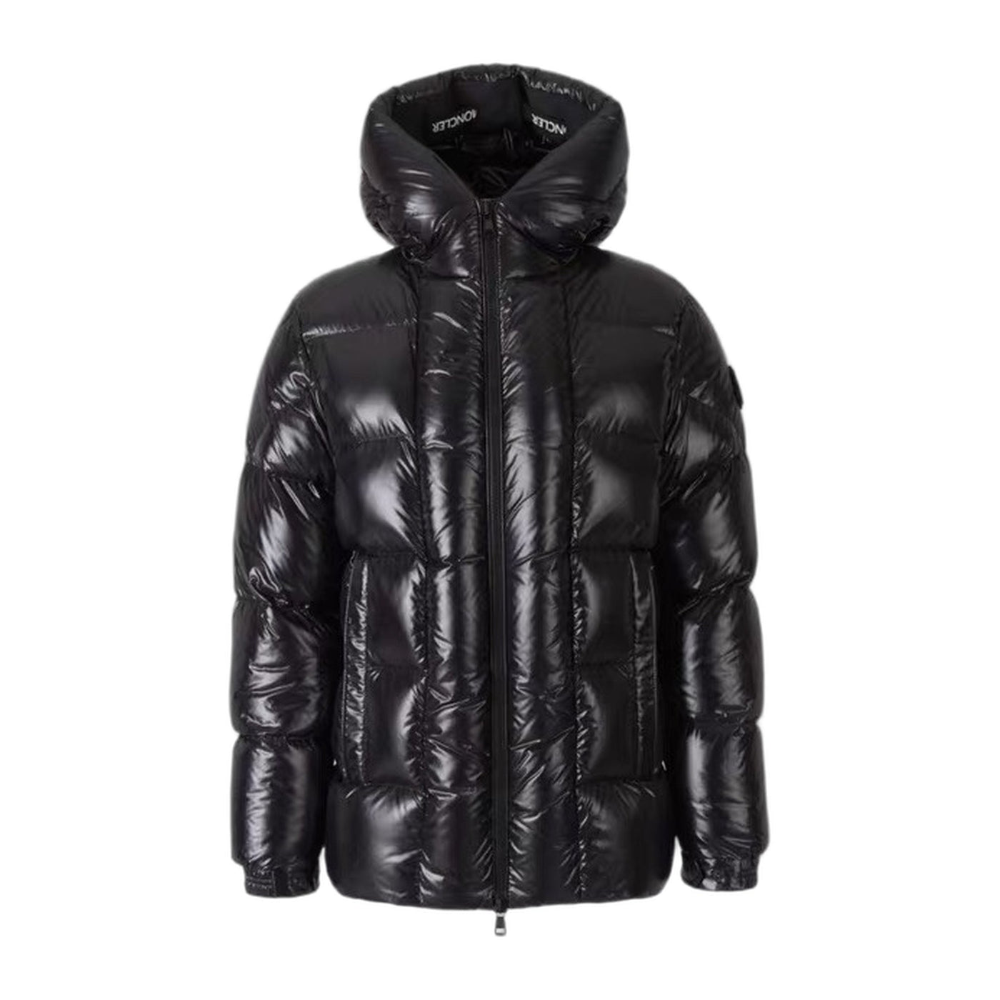 Moncler Dougnac Hooded Down Jacket — Black — #243
