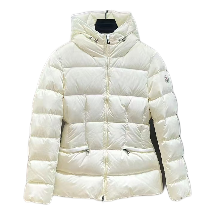 Moncler Fitted Hooded Puffer Jacket — #286