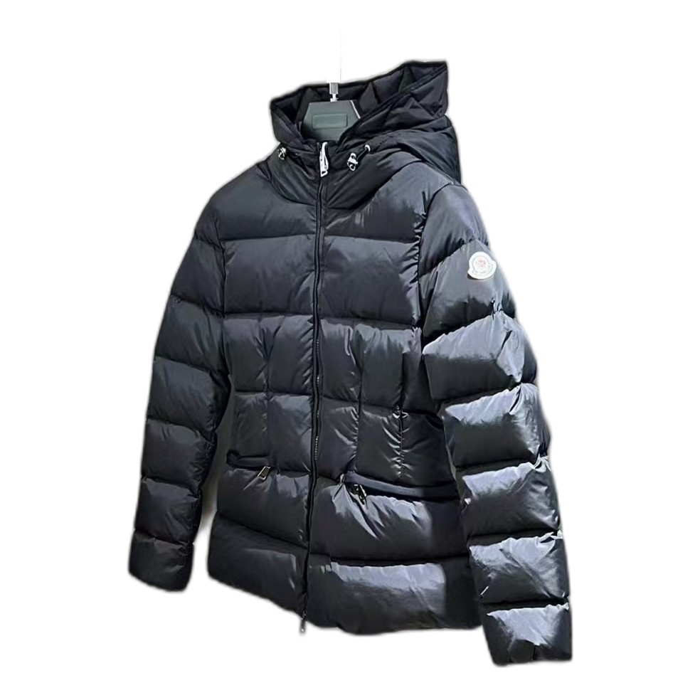 Moncler Fitted Hooded Puffer Jacket — #286