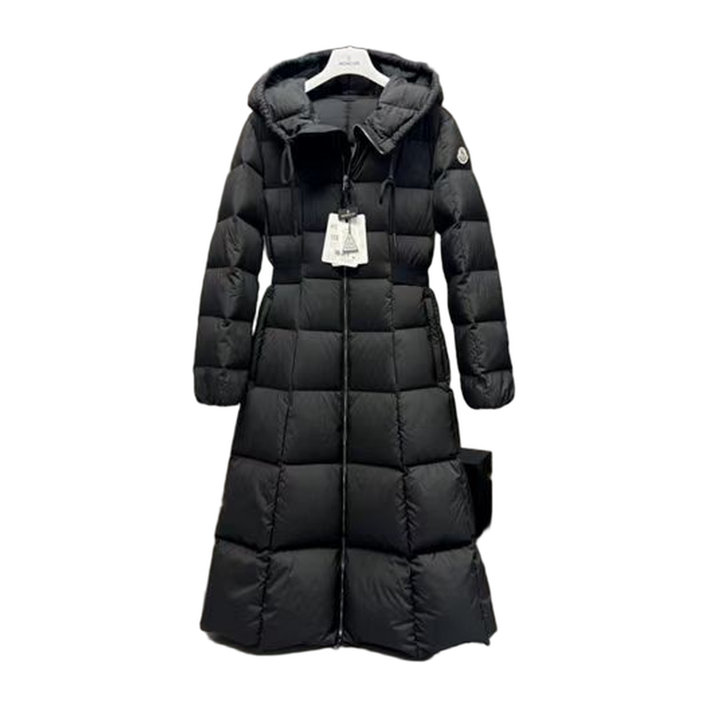 Moncler Fitted Hooded Down Jacket — Black — #220