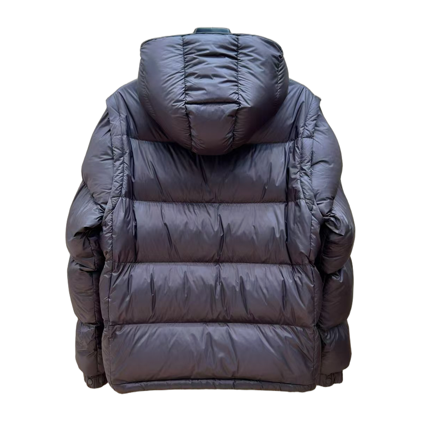 Moncler Hooded Down Puffer Jacket — Black — #253
