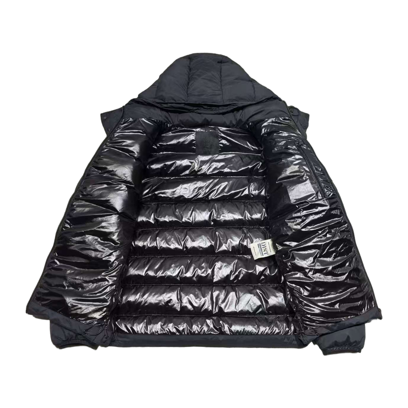 Moncler Madeira Hooded Short Down Jacket — Black — #288