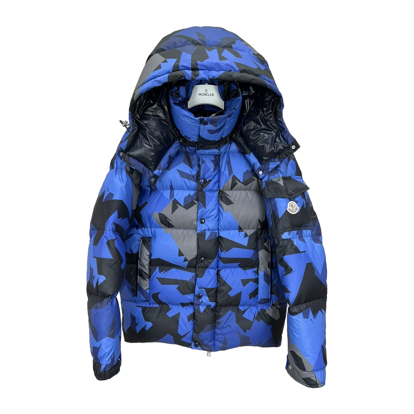 Moncler Mosa Camouflage Down Jacket — #200