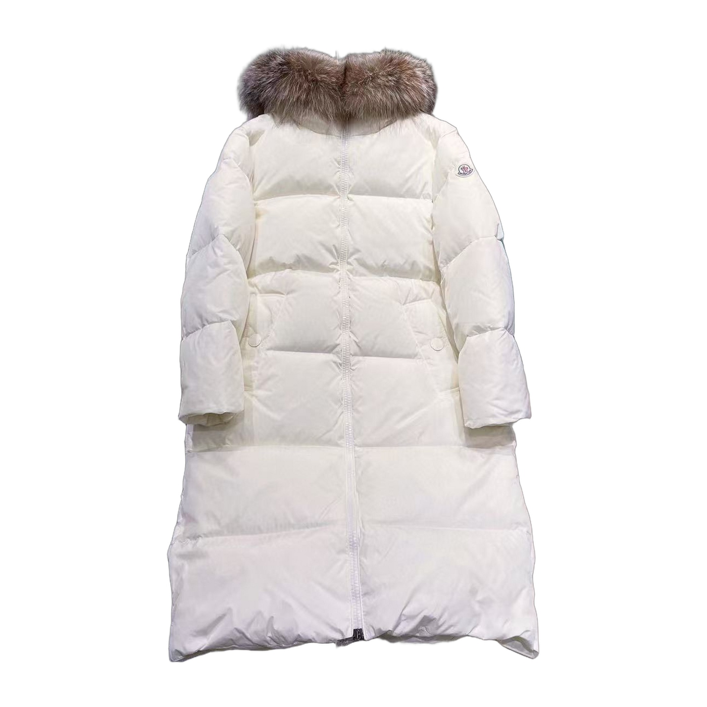 Moncler Marrionnier Long Down Jacket — #178