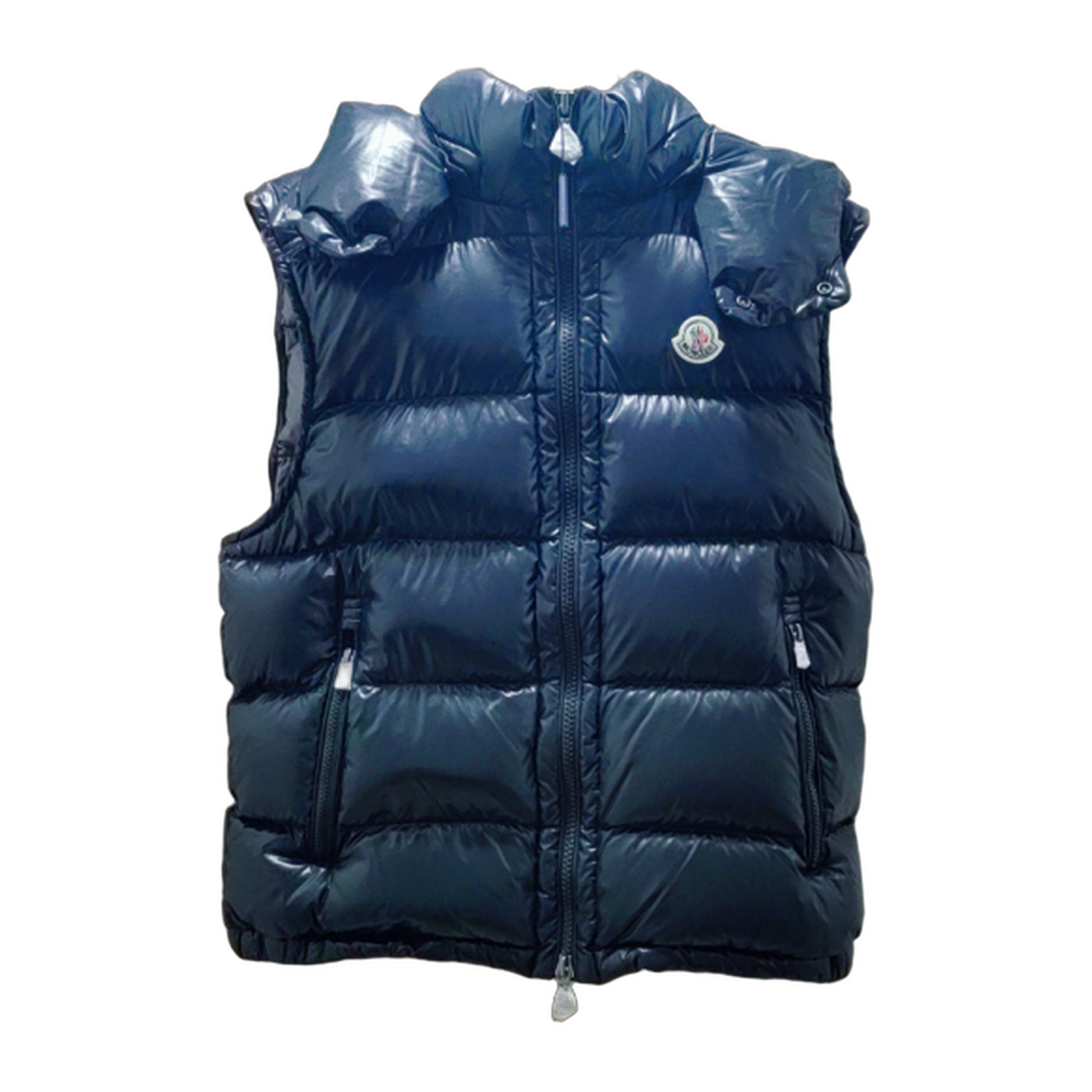 Moncler Hooded Down Vest — Purple — #303