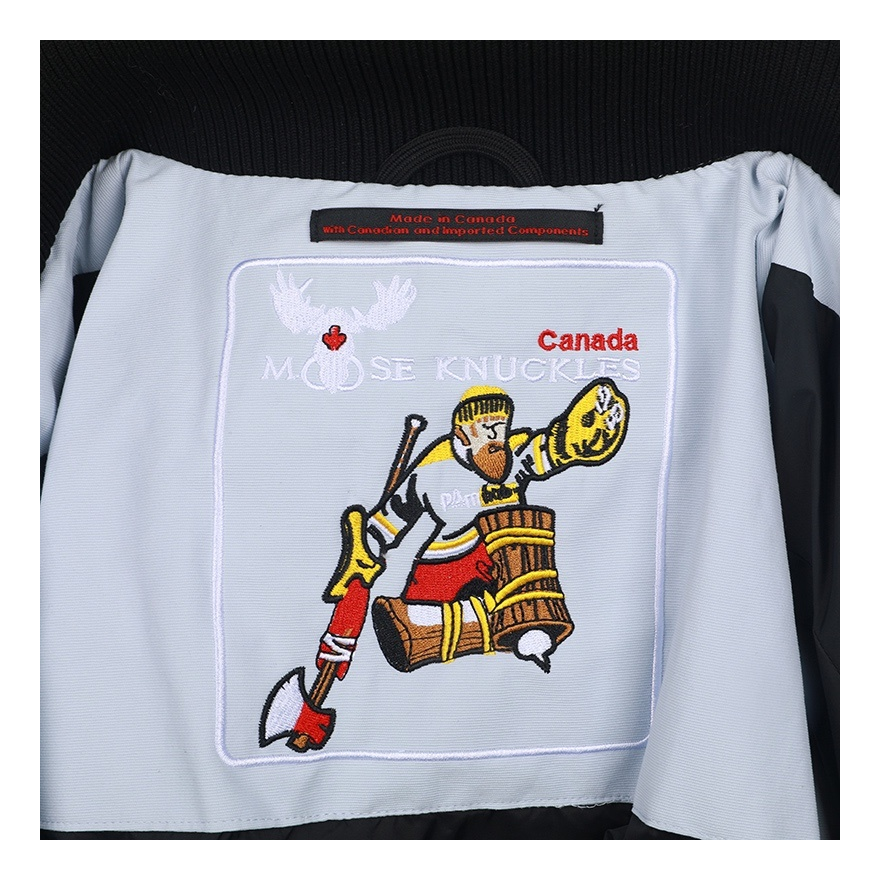 Moose Knuckles Hooded Winter Jacket — #336