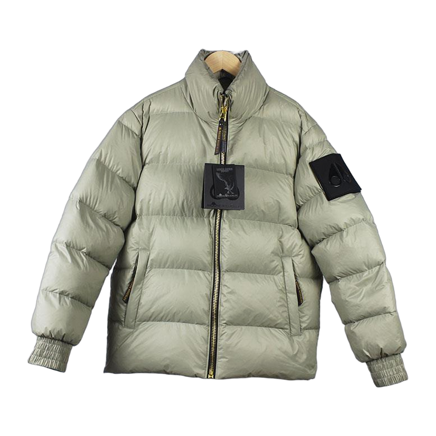 Moose Knuckles Kings Puffer Jacket — Elephant Grey — #330