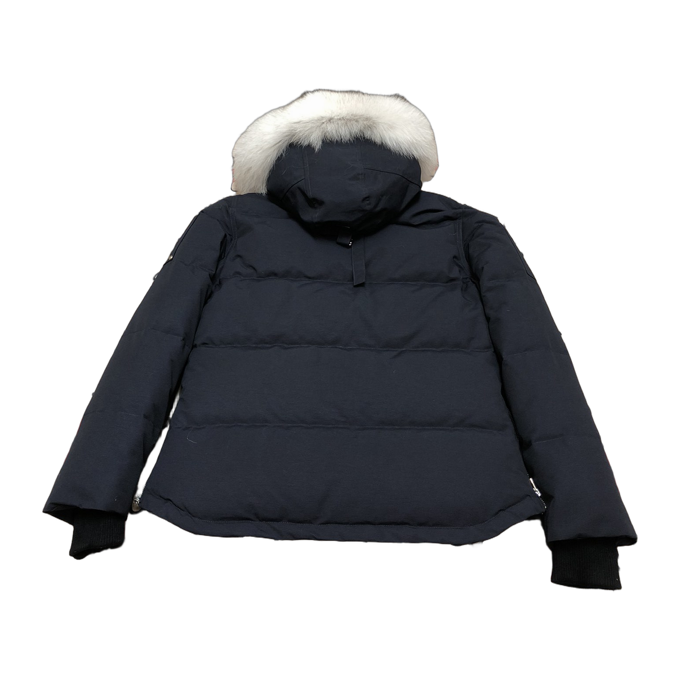 Moose Knuckles Women's Original Shearling-Trim 3Q Jacket — Navy — #321