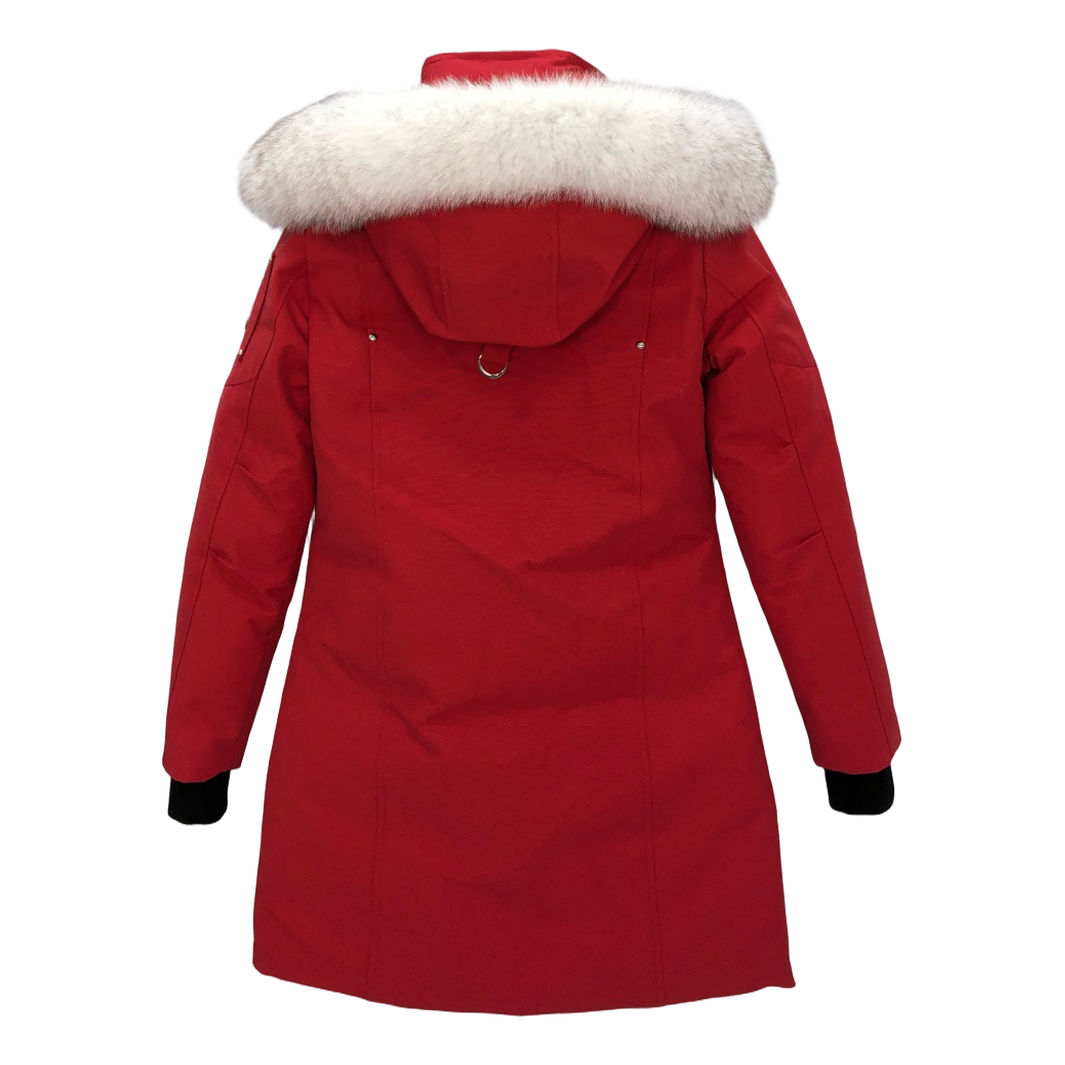 Moose Knuckles Stirling Parka with White Fur Trim — #311
