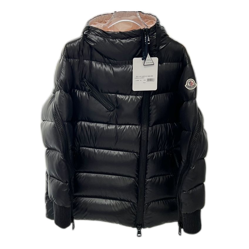 Moncler Liriope Asymmetric-Zip Hooded Puffer Jacket — #291
