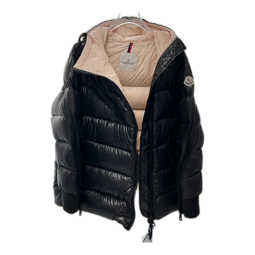 Moncler Liriope Asymmetric-Zip Hooded Puffer Jacket — #291