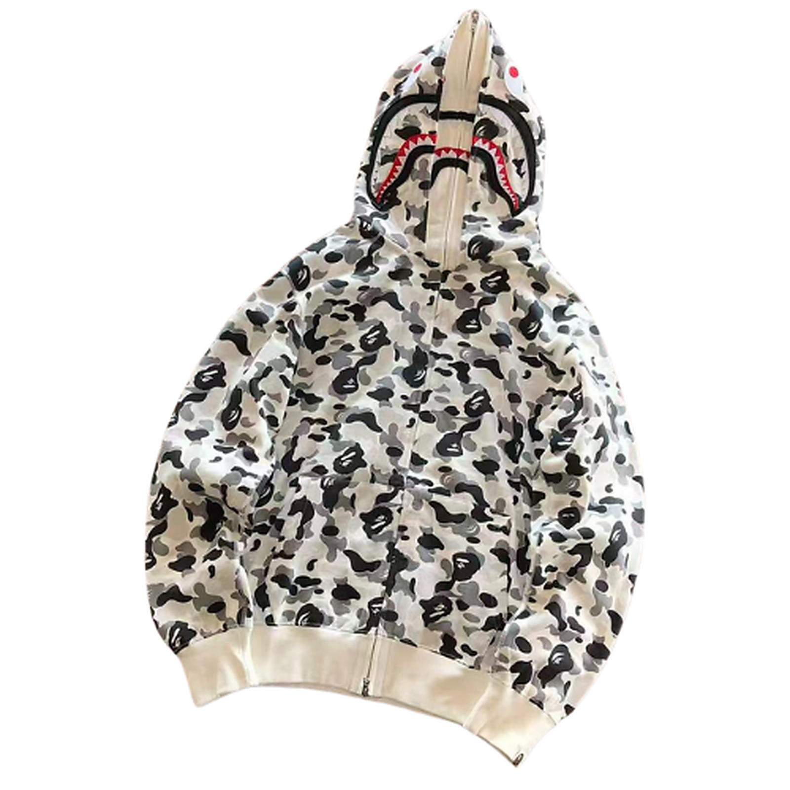 BAPE Fleece Graphic Hoodie 11100472 clean HD image 1