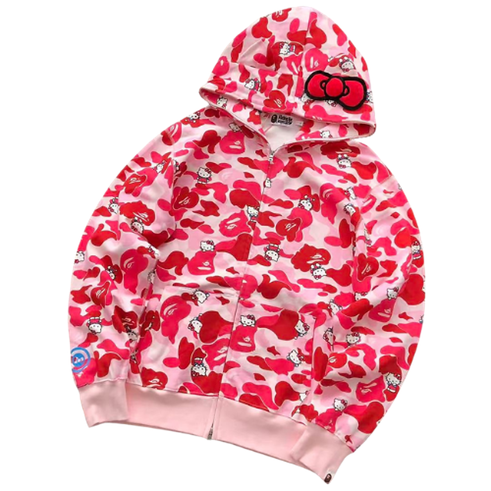 BAPE Fleece Graphic Hoodie 55042228 clean HD image 1