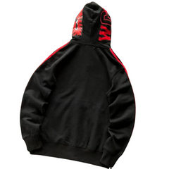 BAPE Contrast Stripe Graphic Hoodie 88061406