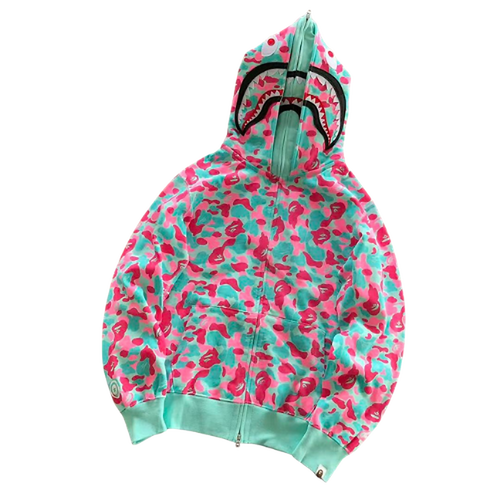 BAPE Fleece Graphic Hoodie 11100469 clean HD image 2
