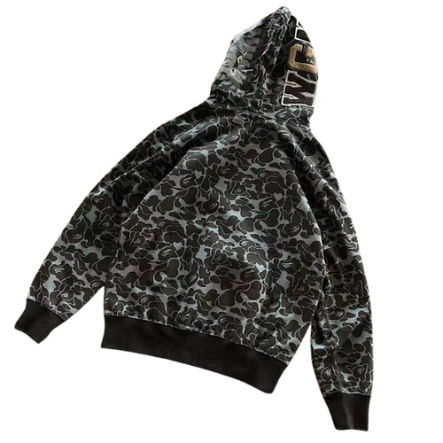 BAPE Fleece Graphic Hoodie 11100470 clean HD image 2