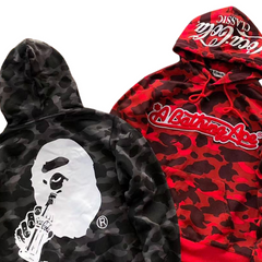 BAPE Fleece Graphic Hoodie 55010901