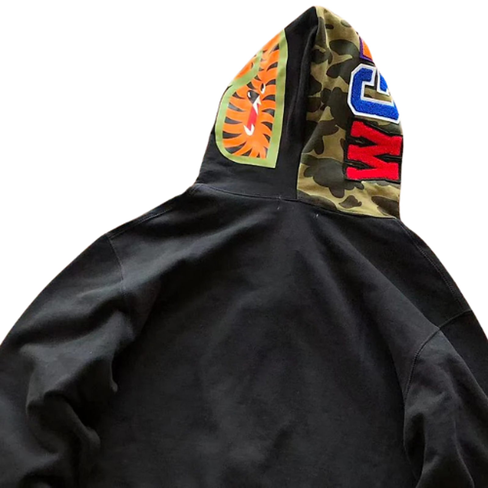 BAPE Fleece Graphic Hoodie 11100450 clean HD image 3