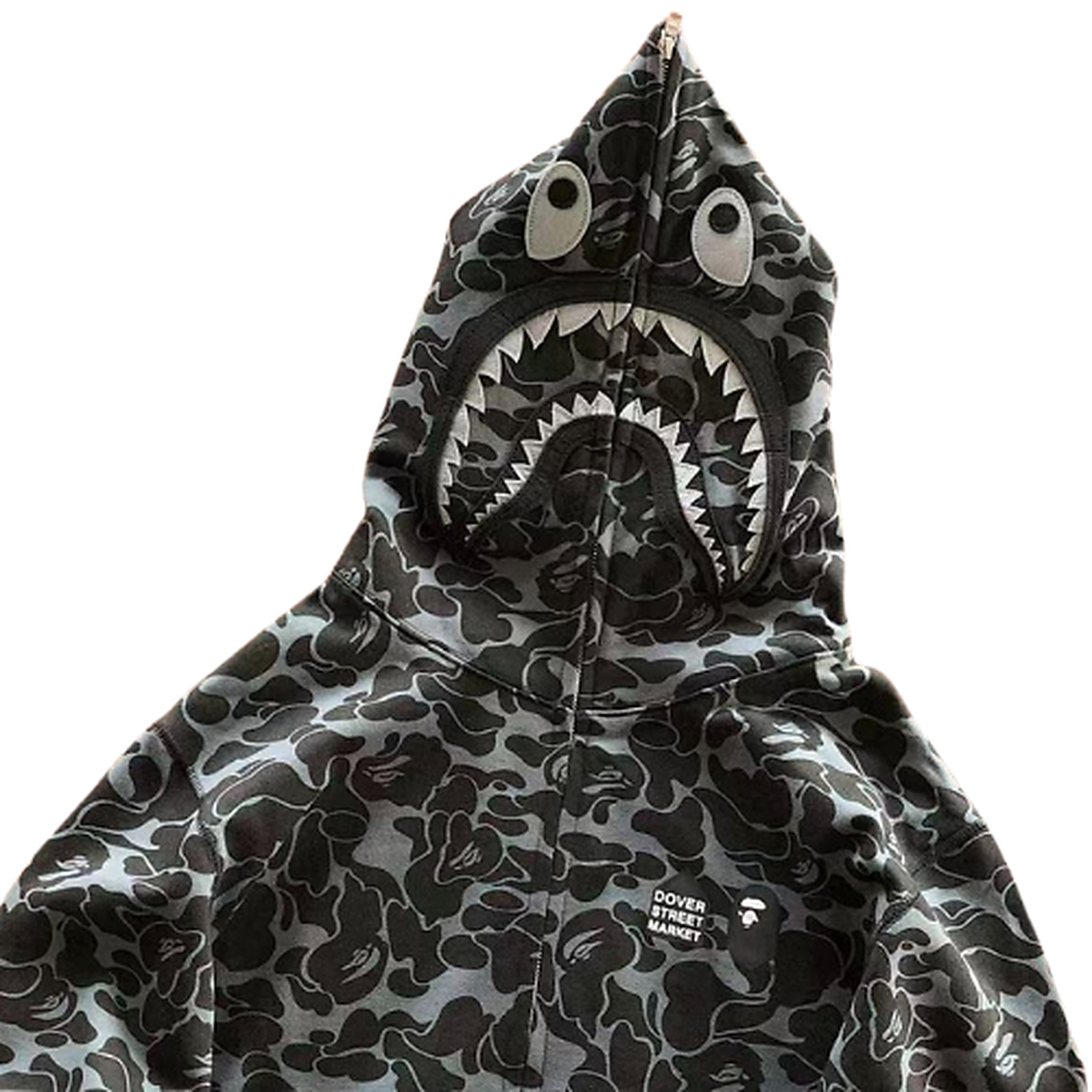 BAPE Fleece Graphic Hoodie 11100470 clean HD image 3