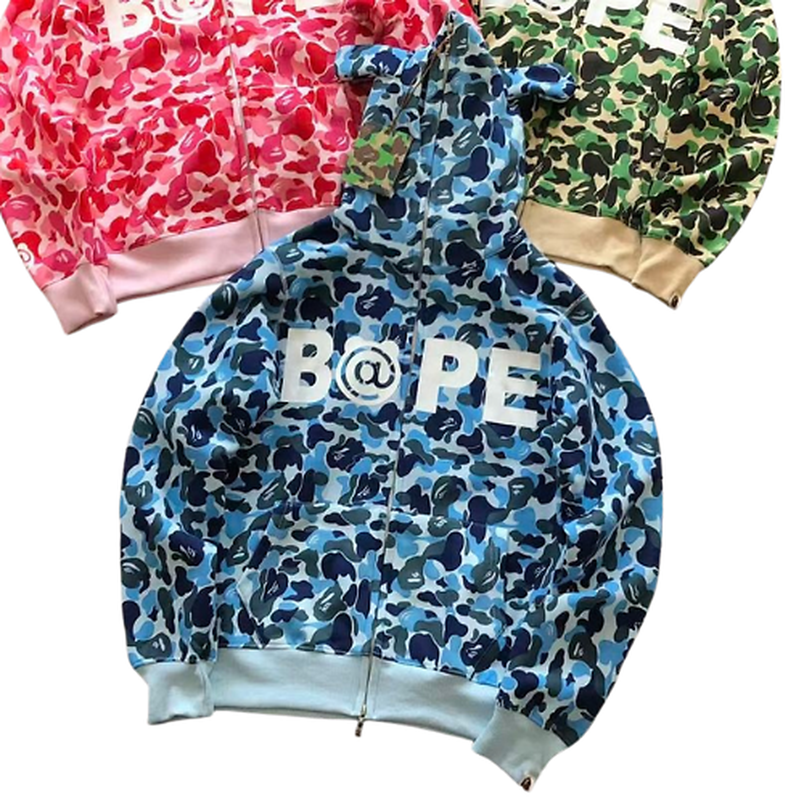 BAPE Fleece Graphic Hoodie 55010905 clean HD image 3
