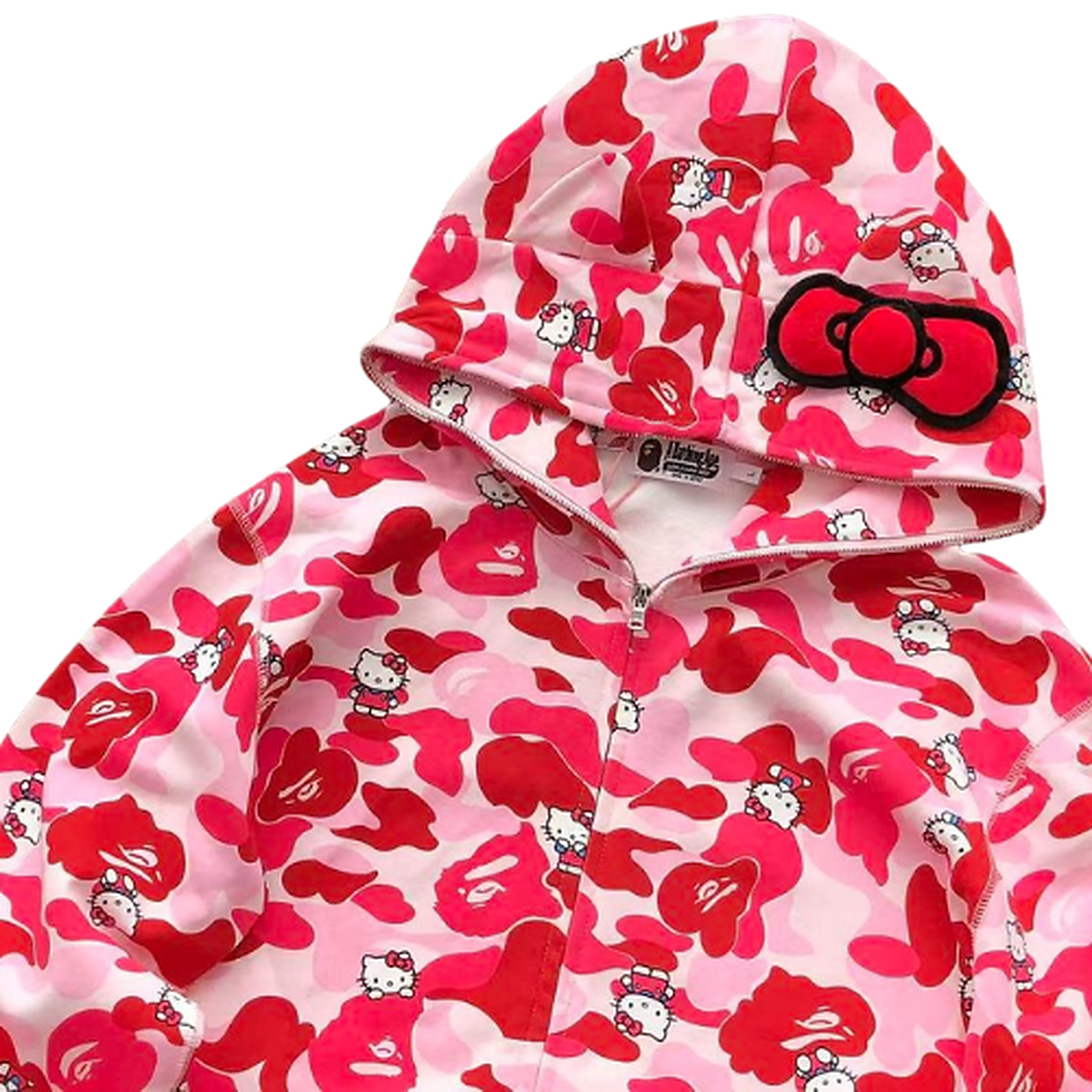 BAPE Fleece Graphic Hoodie 55042228 clean HD image 3