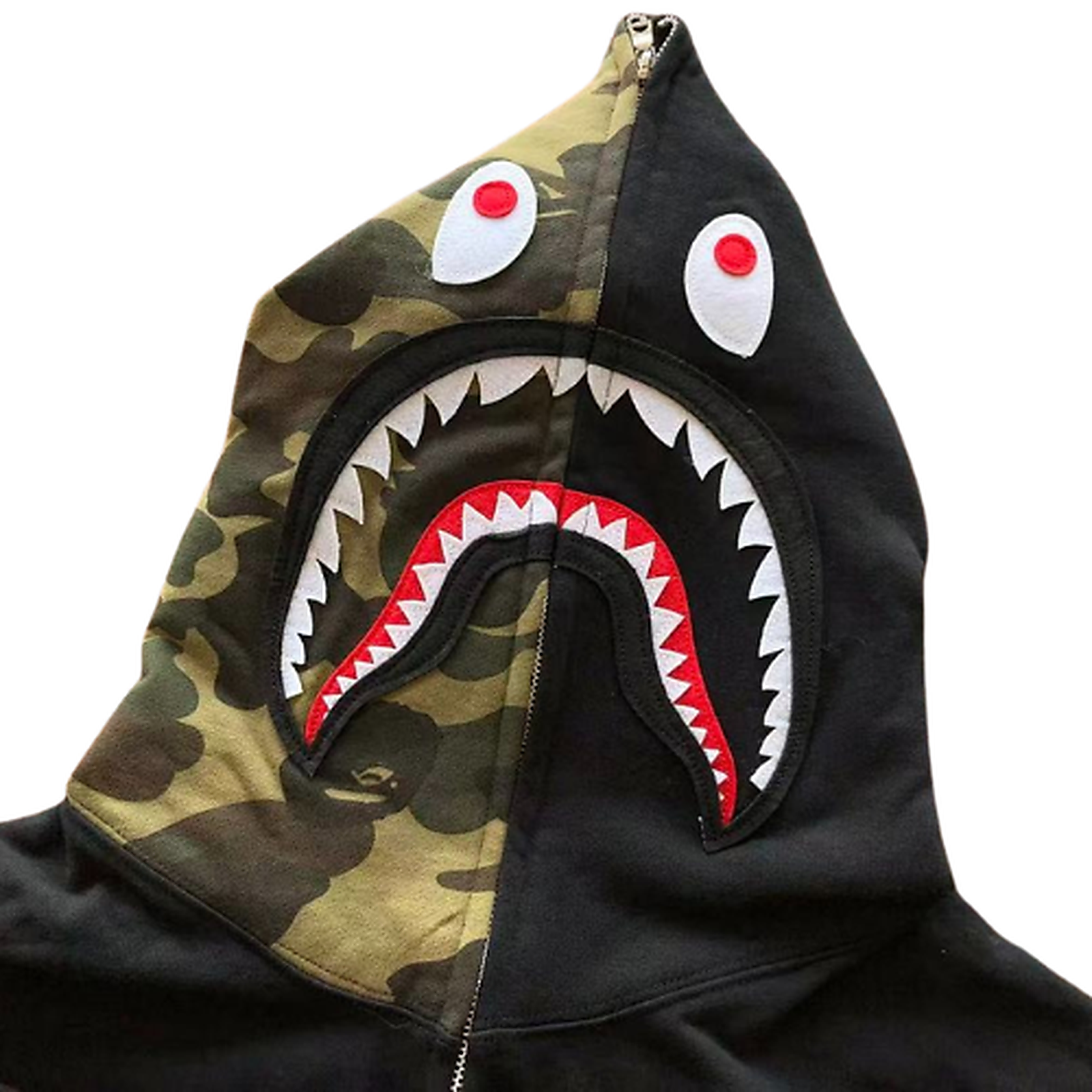BAPE Fleece Graphic Hoodie 11100450 clean HD image 4