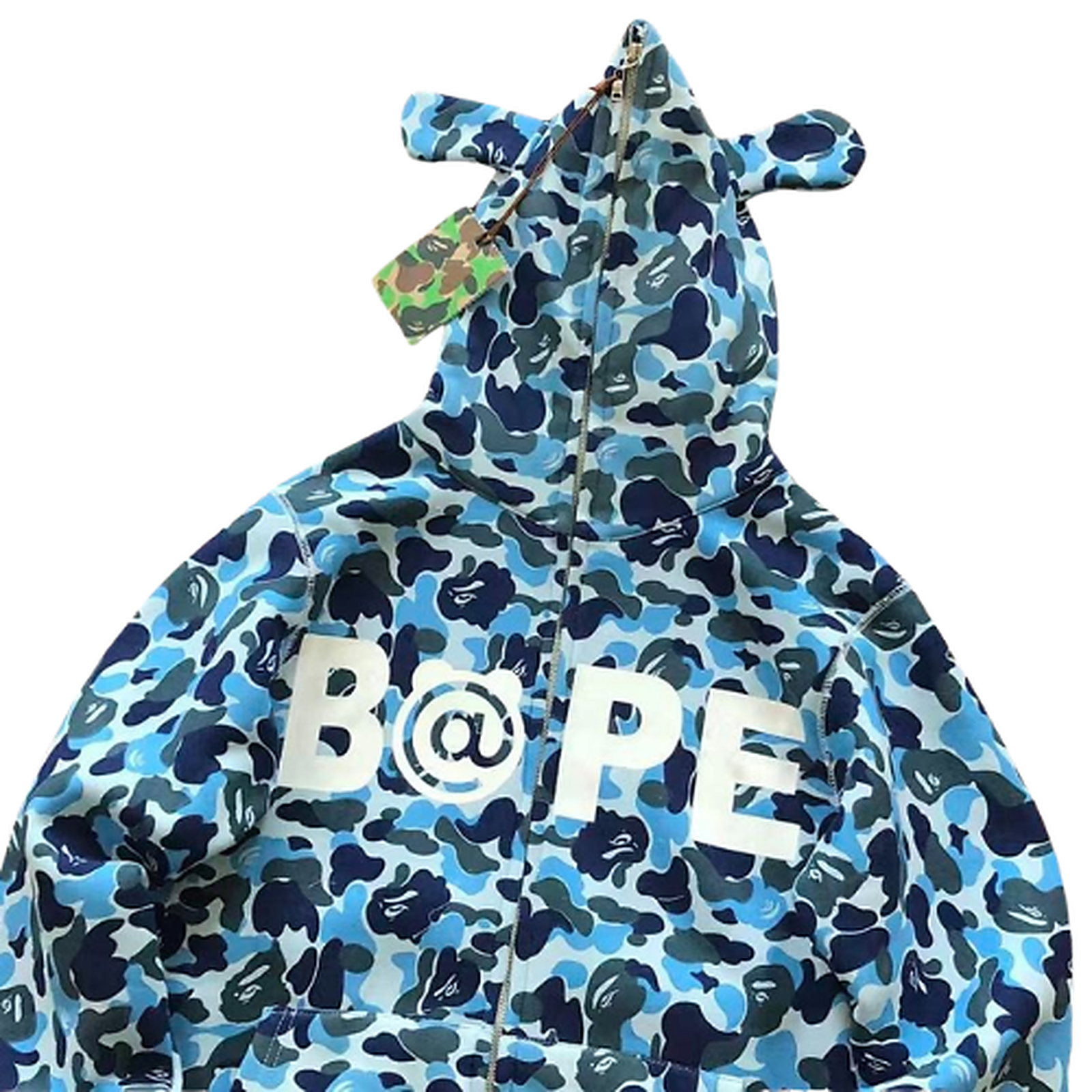 BAPE Fleece Graphic Hoodie 55010905 clean HD image 5