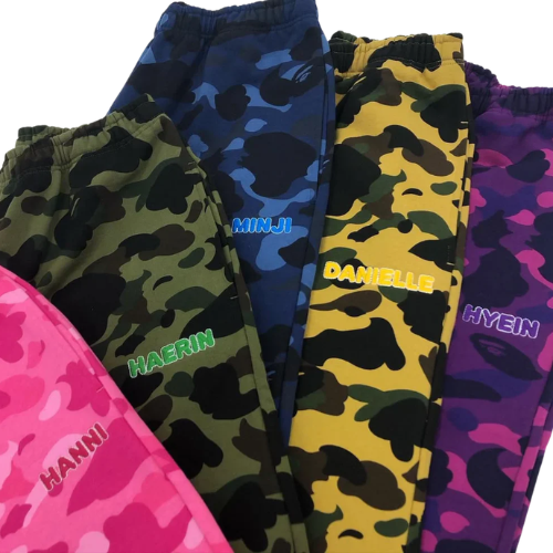 NewJeans x BAPE Graphic Hoodie – Style 5600123