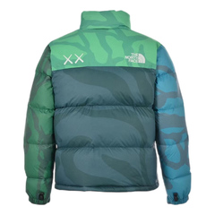 KAWS x The North Face 1996 Retro Nuptse Jacket — Green Camo — #388