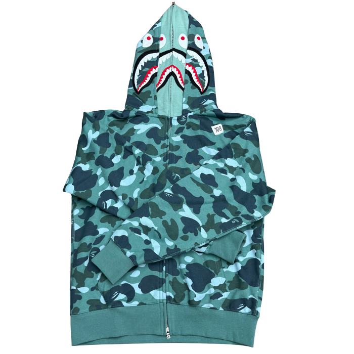 BAPE 1st Camo Shark Full Zip Hoodie