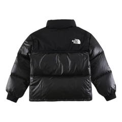 The North Face Nuptse Cropped Puffer Jacket — Black — #402