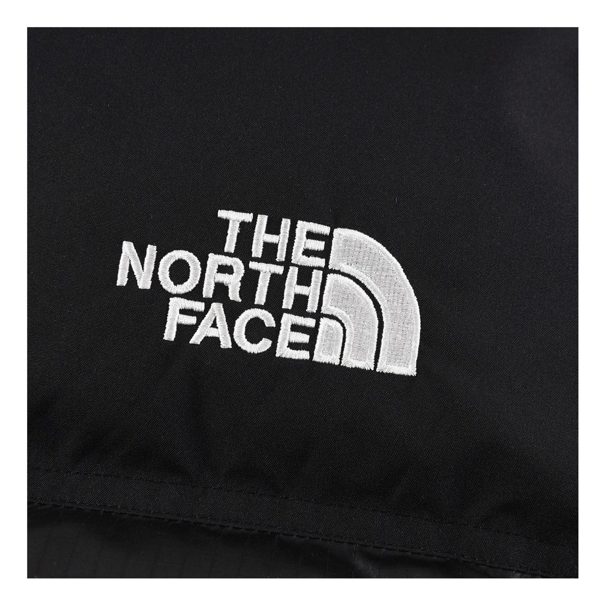 The North Face Nuptse Cropped Puffer Jacket — Black — #402