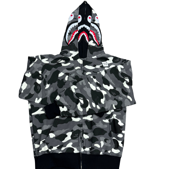 BAPE 1st Camo Shark Full Zip Hoodie