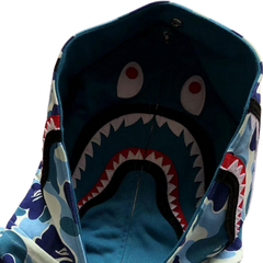 BAPE Color Camo Shark Full-Zip Hoodie — Pink — #003