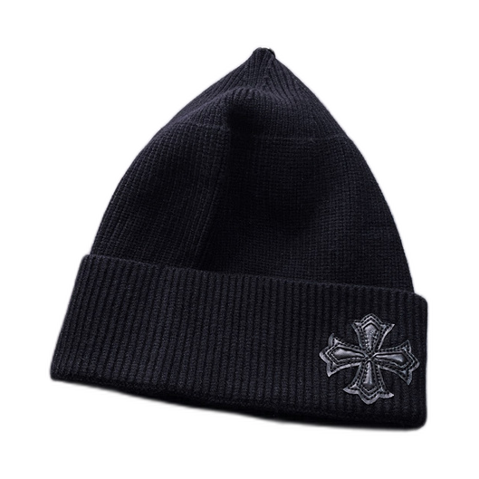 Chrome Hearts Embroidered Cross Beanie — #418