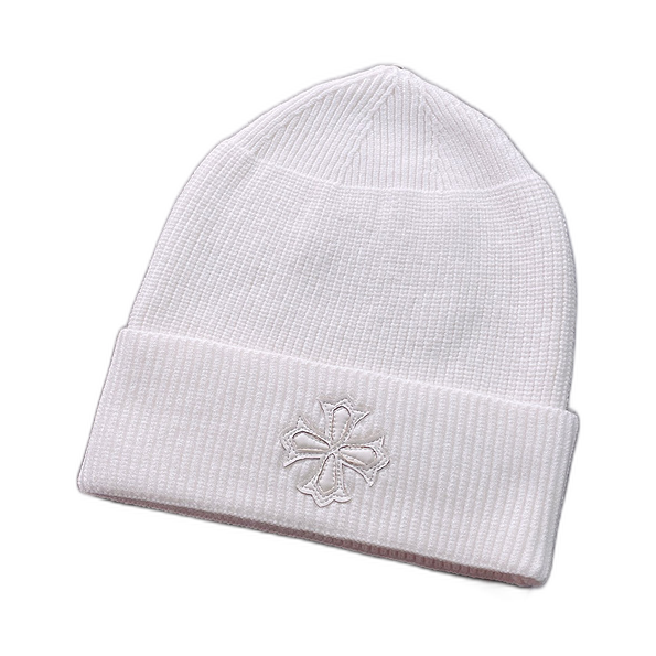 Chrome Hearts Embroidered Cross Beanie — #418