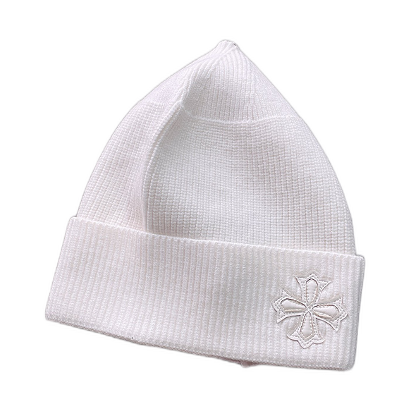 Chrome Hearts Embroidered Cross Beanie — #418