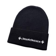 Chrome Hearts Embroidered Wordmark Beanie — #419