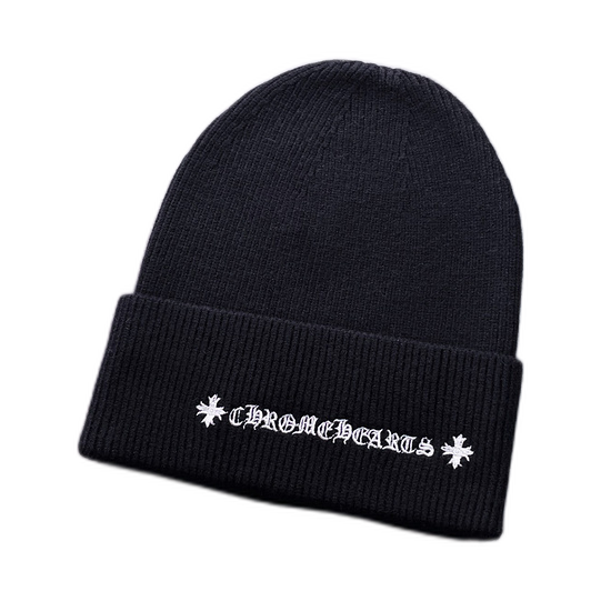 Chrome Hearts Embroidered Wordmark Beanie — #419