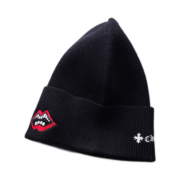 Chrome Hearts Embroidered Wordmark Beanie — #419