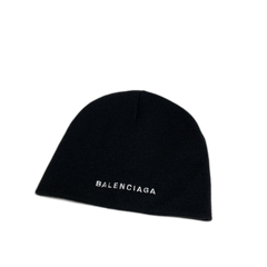 Balenciaga Small Wordmark Beanie — #408