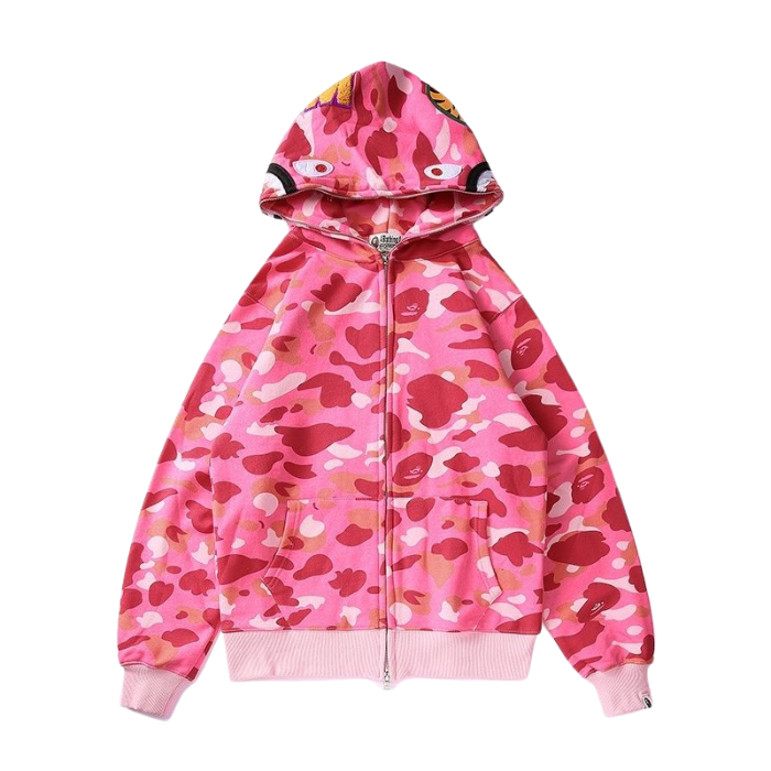 BAPE SHARK EYE Relaxed Fit Hoodie Jacket