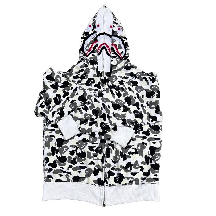BAPE 1st Camo Shark Full Zip Hoodie